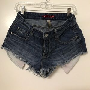 Size 2 Denim Booty Shorts