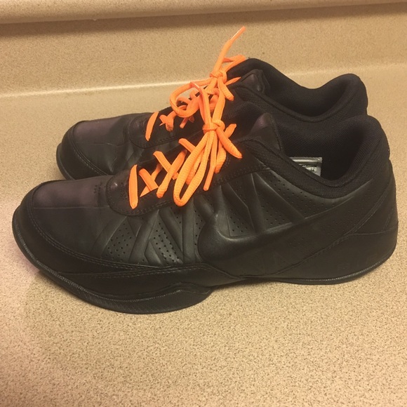 NIKE AIR RING LEADER LOW MEN'S SHOES, BLACK SIZE 8 - Picture 1 of 4