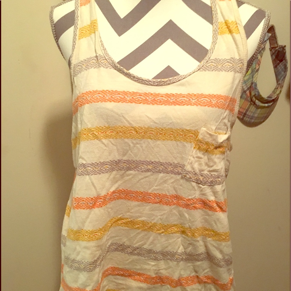 Striped Tank XL