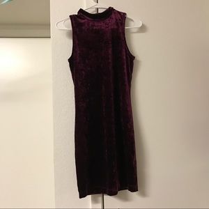 Red Velvet Mini Party/Dinner Dress