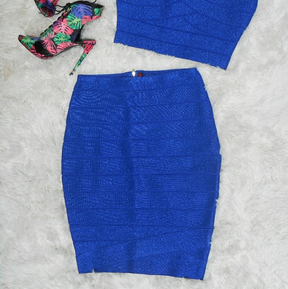 Guess Dresses & Skirts - G by Guess Cobalt Joelle Bandage Set