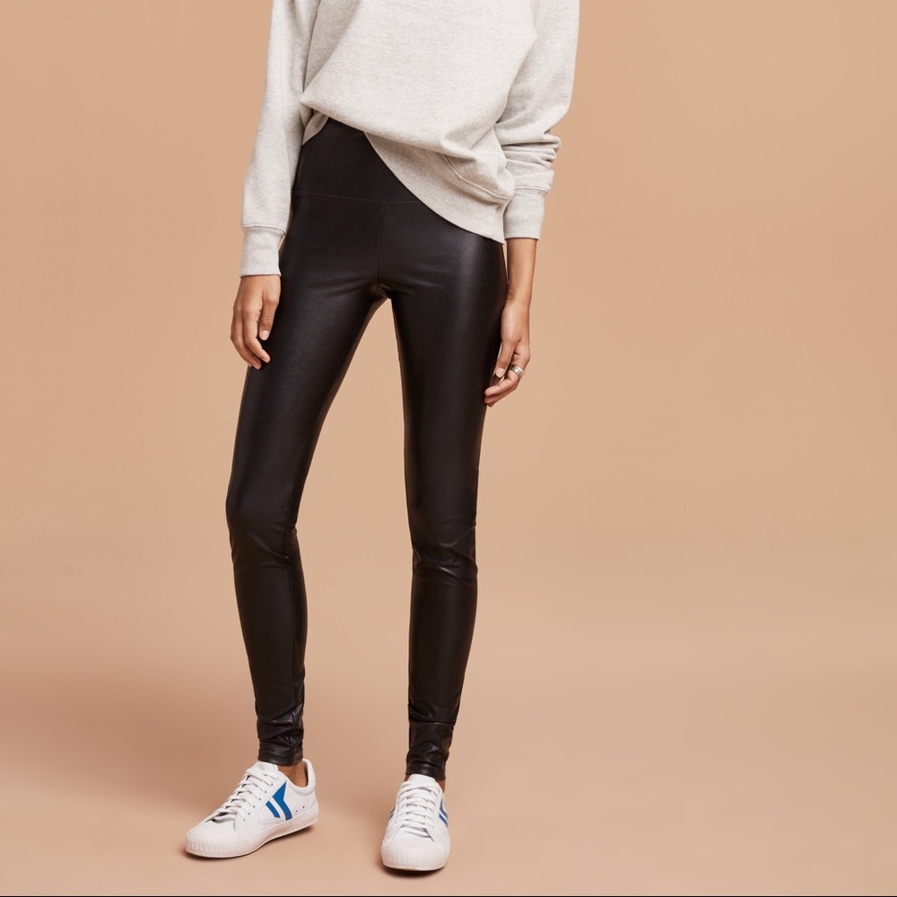 Aritzia Wilfred Daria Vegan Leather Legging NWT XS