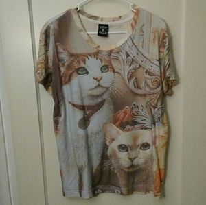 RARE DROP DEAD CAT TEE