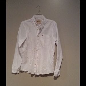 Hollister white shirt