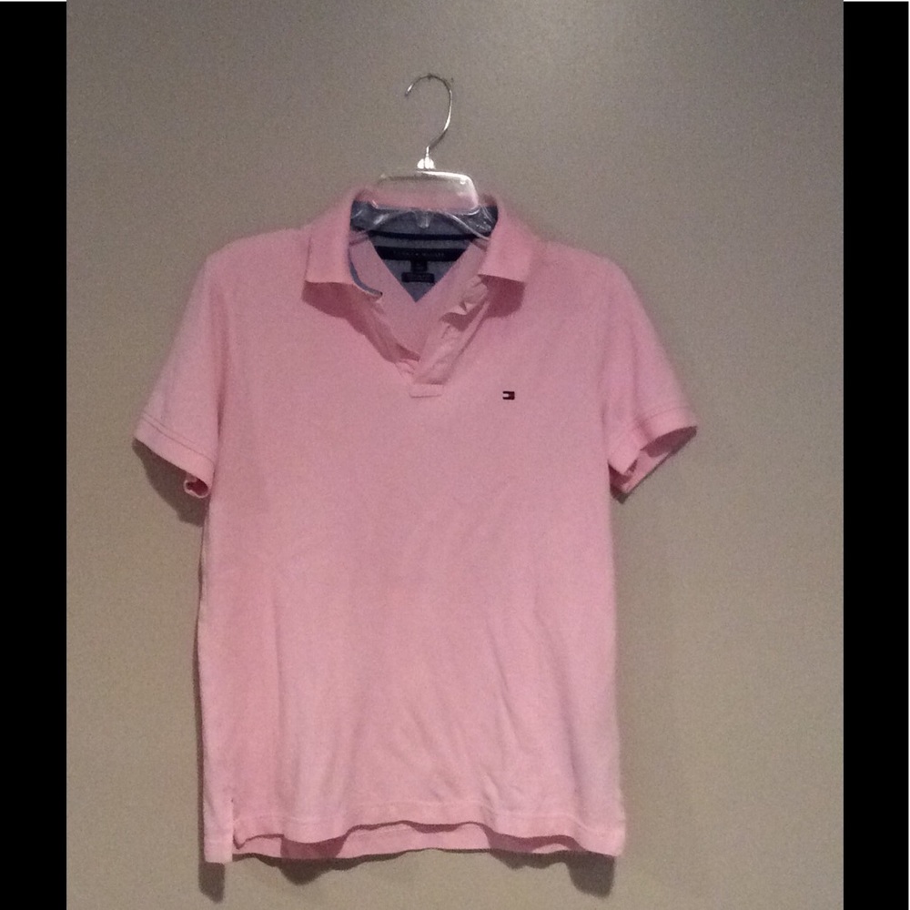 Tommy Hilfiger pink polo