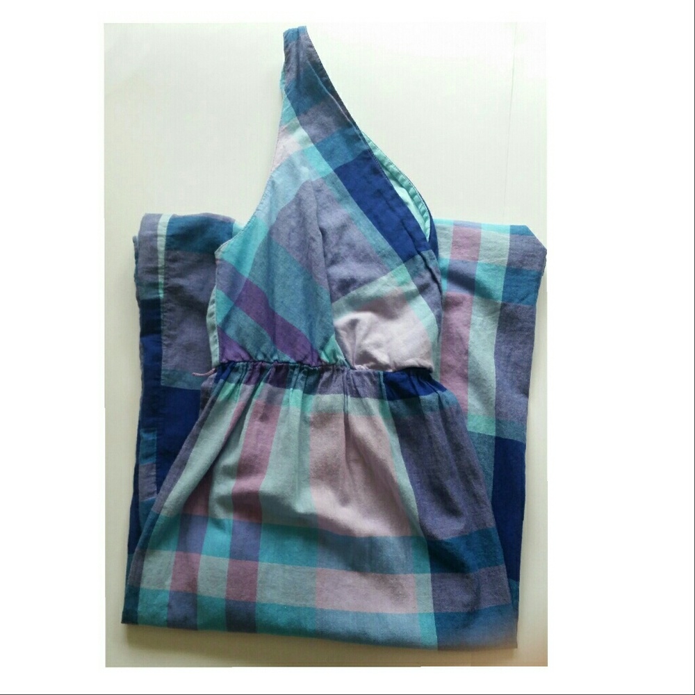 Blue Madras Sundress