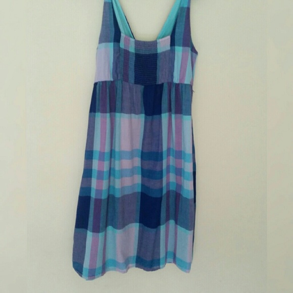 Blue Madras Sundress - Picture 3 of 3