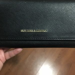 New York company black wallet