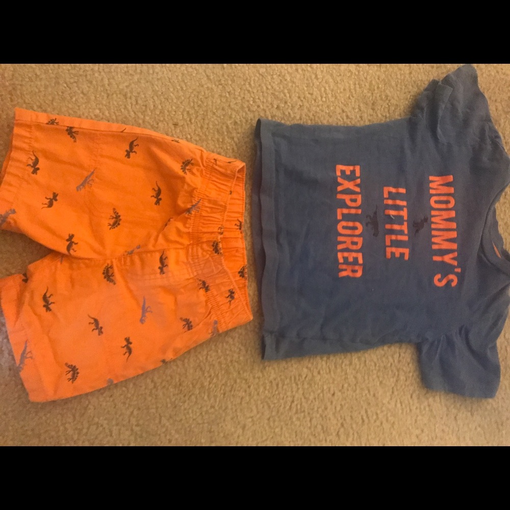 Toddler matching outfit