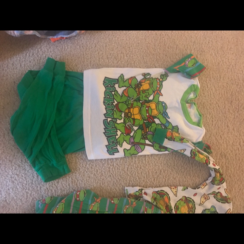 Teenage Mutant Ninja turtles pajama sets