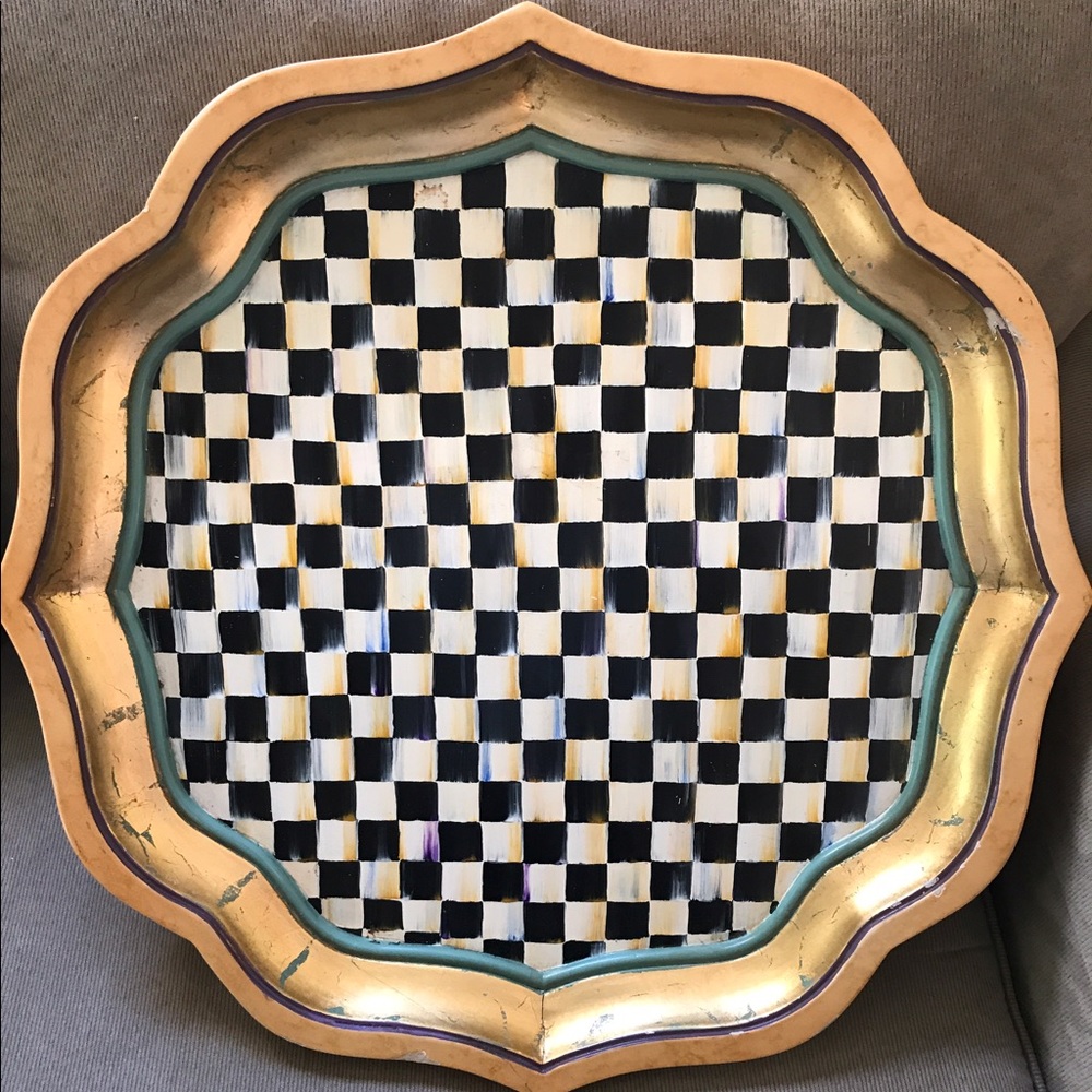 Mackenzie Child's Serving Platter. 22"