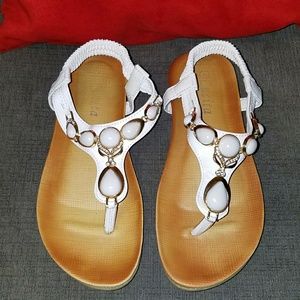 White Sandals