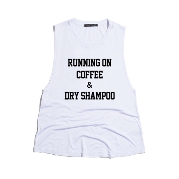 Hannah Beury Tops - Coffee & Dry Shampoo Top