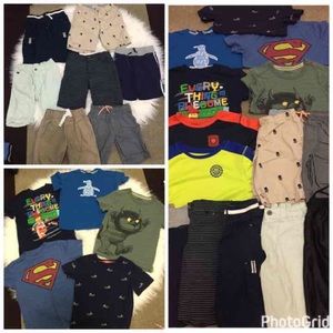Size 6 boy summer clothes