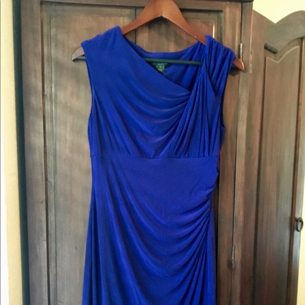 Ralph Lauren Royal Blue Dress