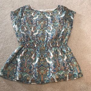Banana Republic floral top