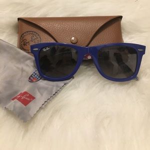 RayBan authentic wayfarer blue