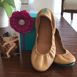 Camel Tieks ballet flat