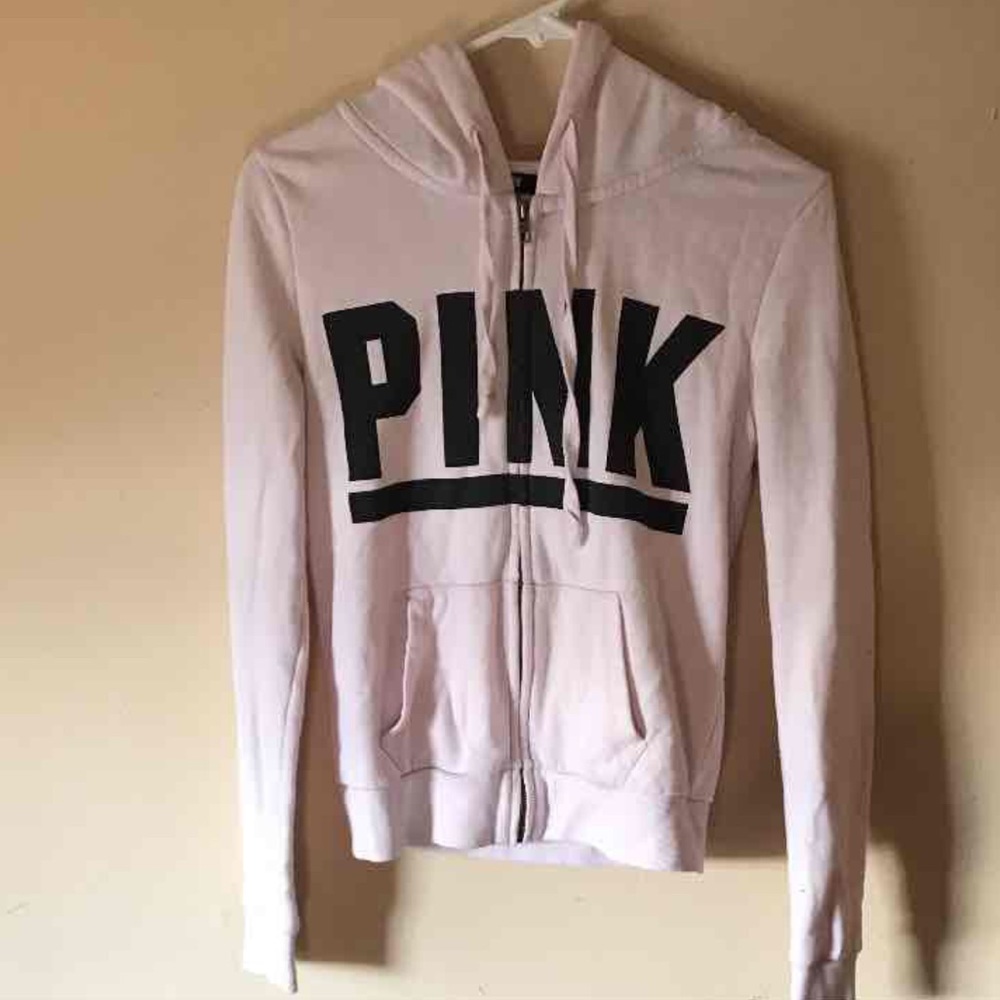 VS pink hoodie