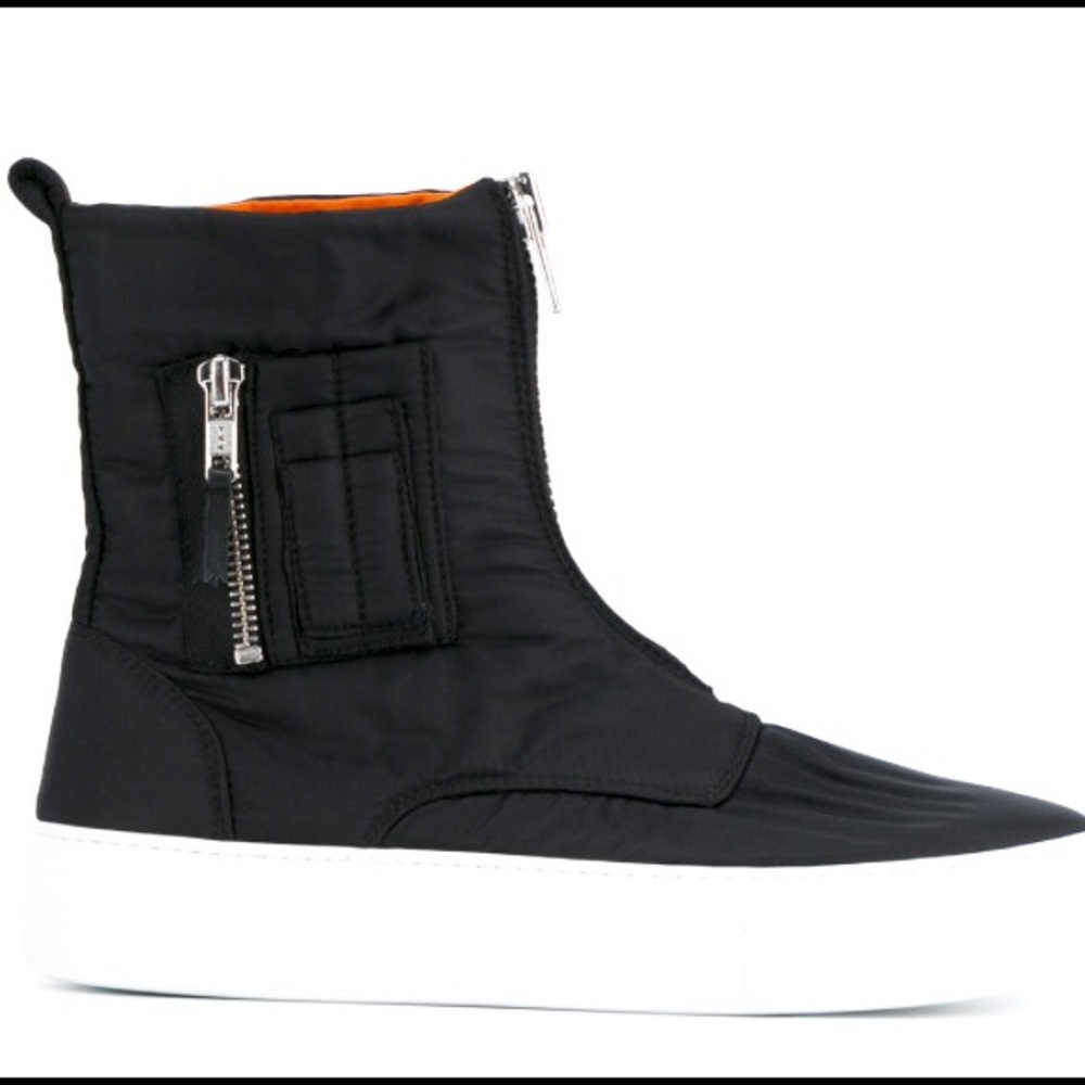 Joshua Sanders 41 zip-up hi-top sneakers