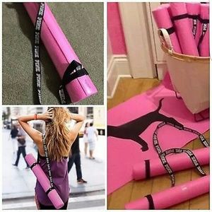 VS pink yoga mat