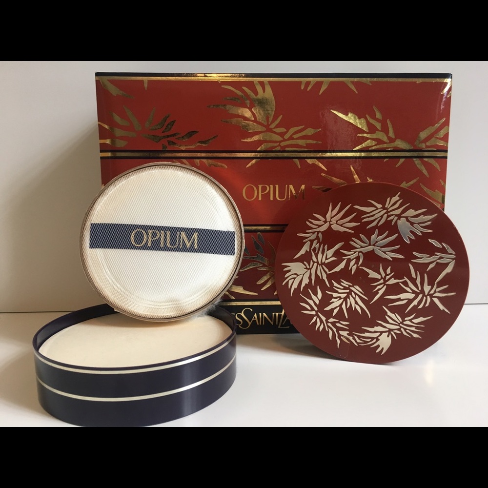 VINTAGE Yves Saint Laurent Bath Powder Opium