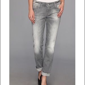 Mavi Emma Slim Boyfriend Jeans Grey