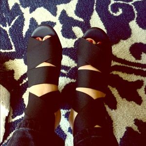 COS black espadrilles size 8 *BRAND NEW