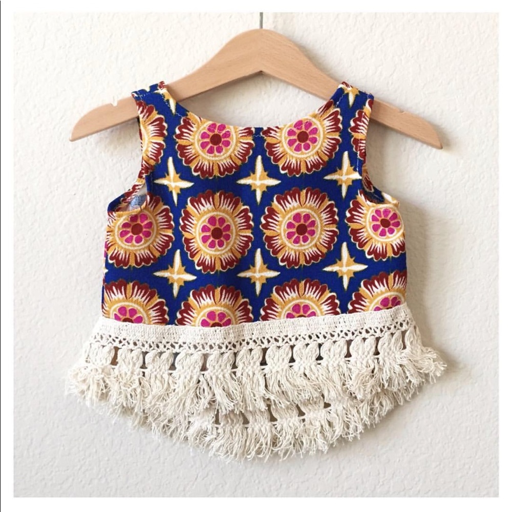 Boho Fringe Top