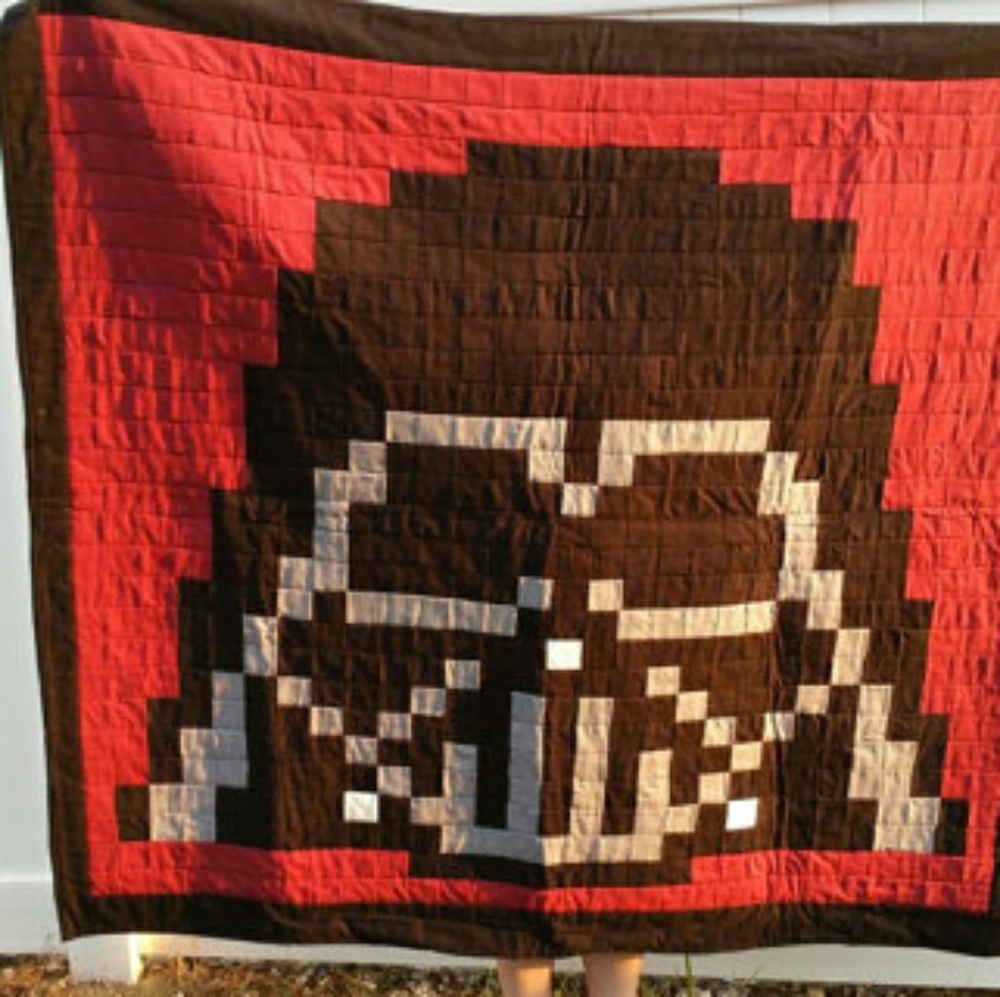 darth vader handmade lap quilt