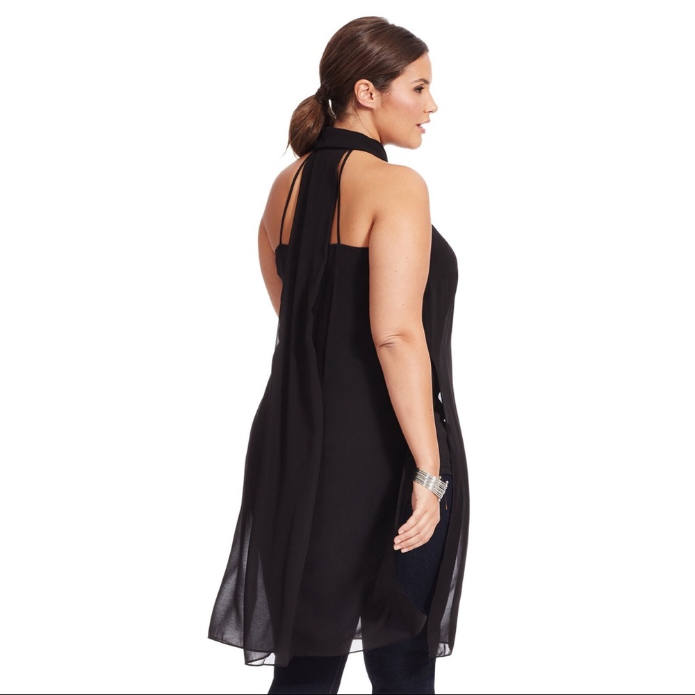 City Chic Sheer Top - NWT