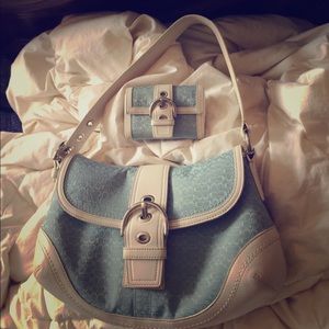 Coach Matching Bag and Wallet