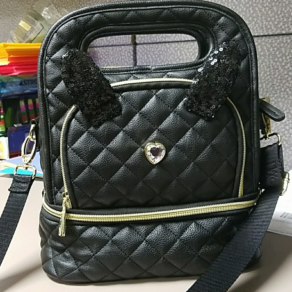 Betsey Johnson lunch bag tote purse