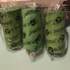 BUNDLE OF 2 packages of ItWorks Cling wraps!!!