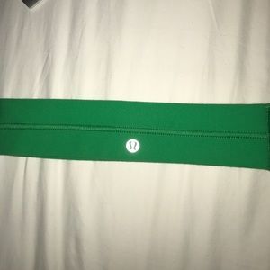 Lulu lemon green headband