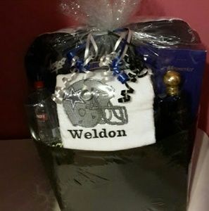 Personalized NFL gift baskets