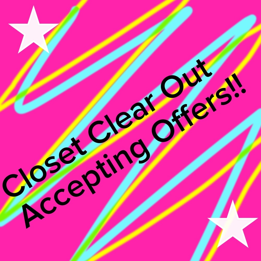 **CLOSET CLEAR OUT** ⚡️⚡️