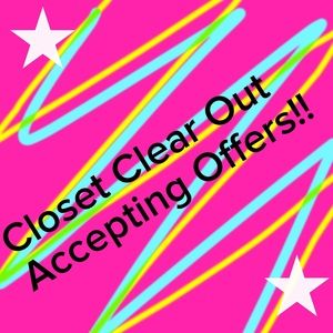 **CLOSET CLEAR OUT** ⚡️⚡️