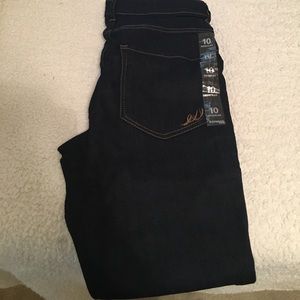 Express dark jean legging