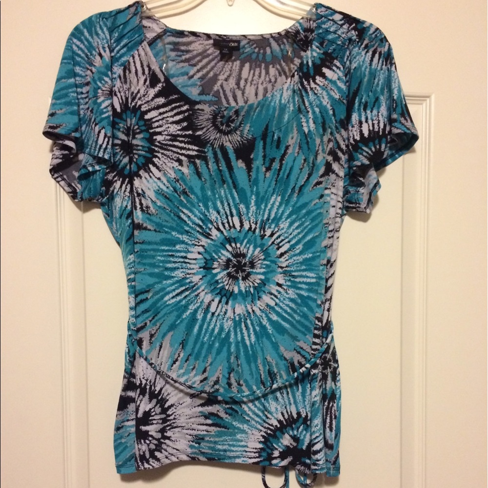 Short sleeve women's blouse size 1X East 5th