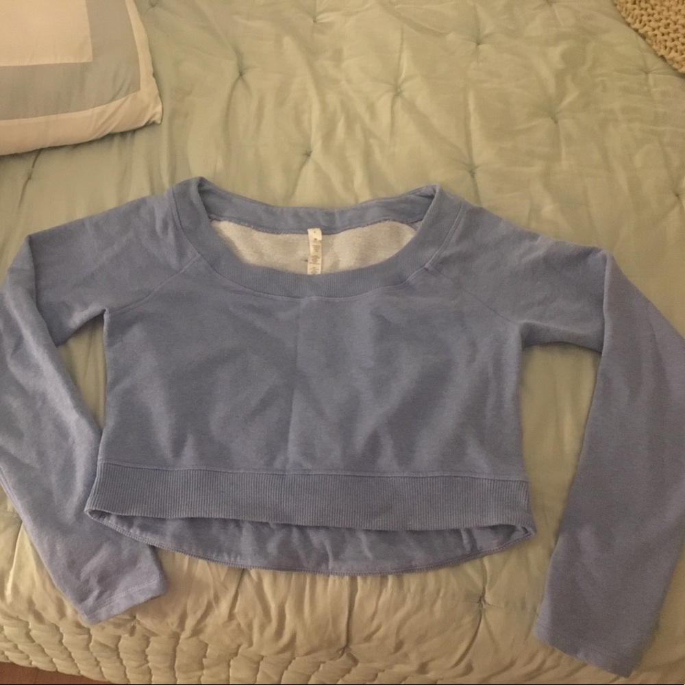Lulu lemon crop top sweatshirt