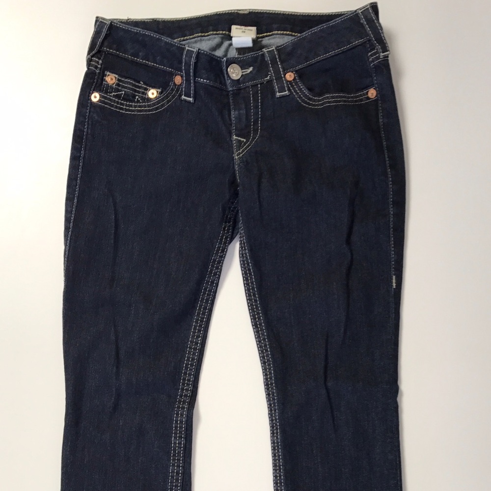 True Religion Skinny Jeans Size 28 Dark Blue