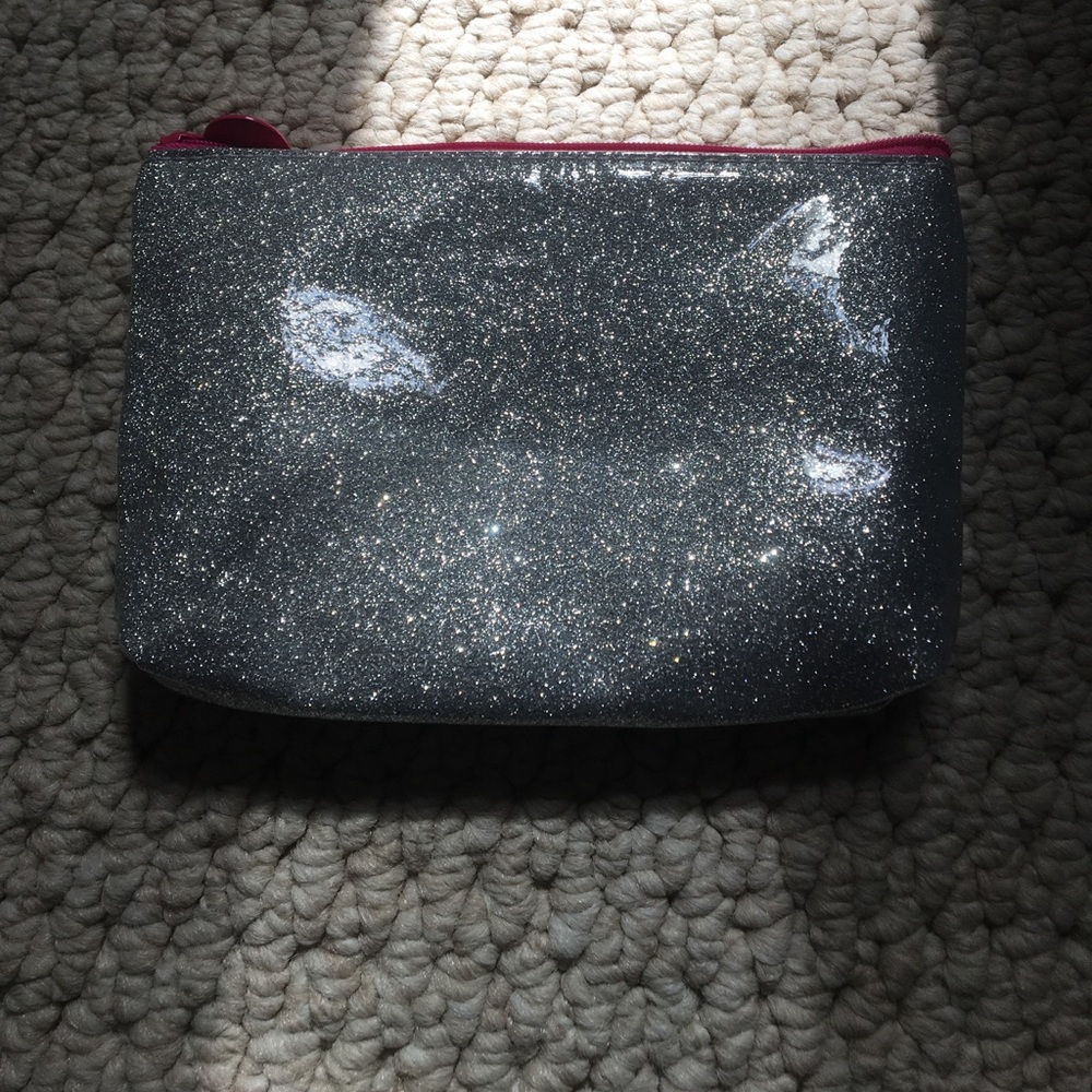 Sparkly Forever 21 make up bag