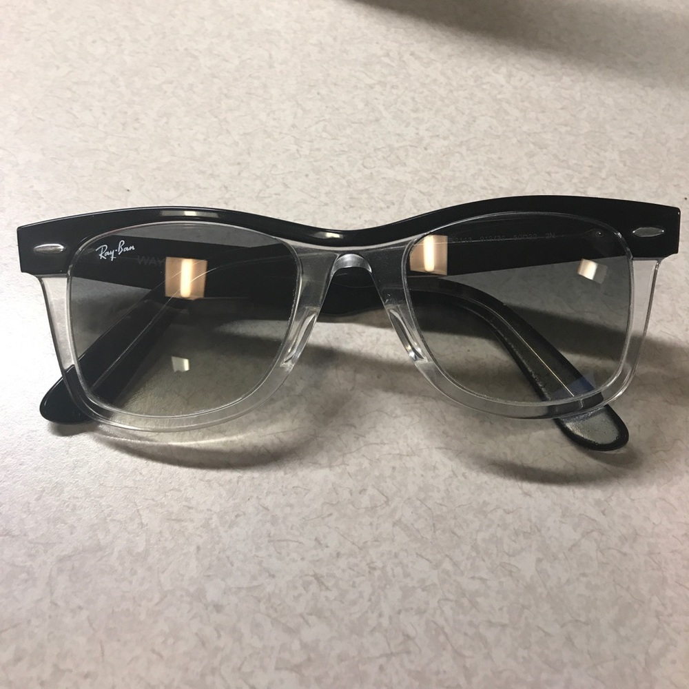 Ray ban Wayfarer II - Black/Clear