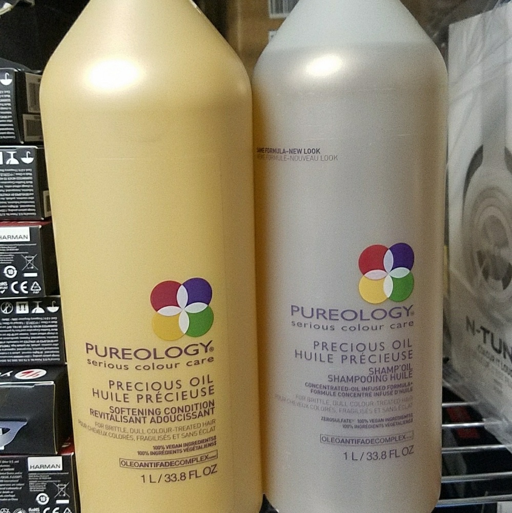 pureology  precious shampoo & conditioner 33.8oz