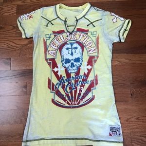 Affliction American customs tshirt
