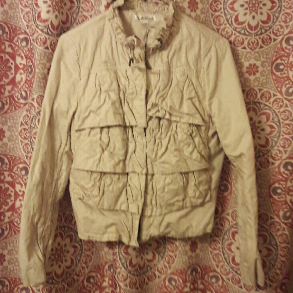 Kenneth Cole rucheted jacket