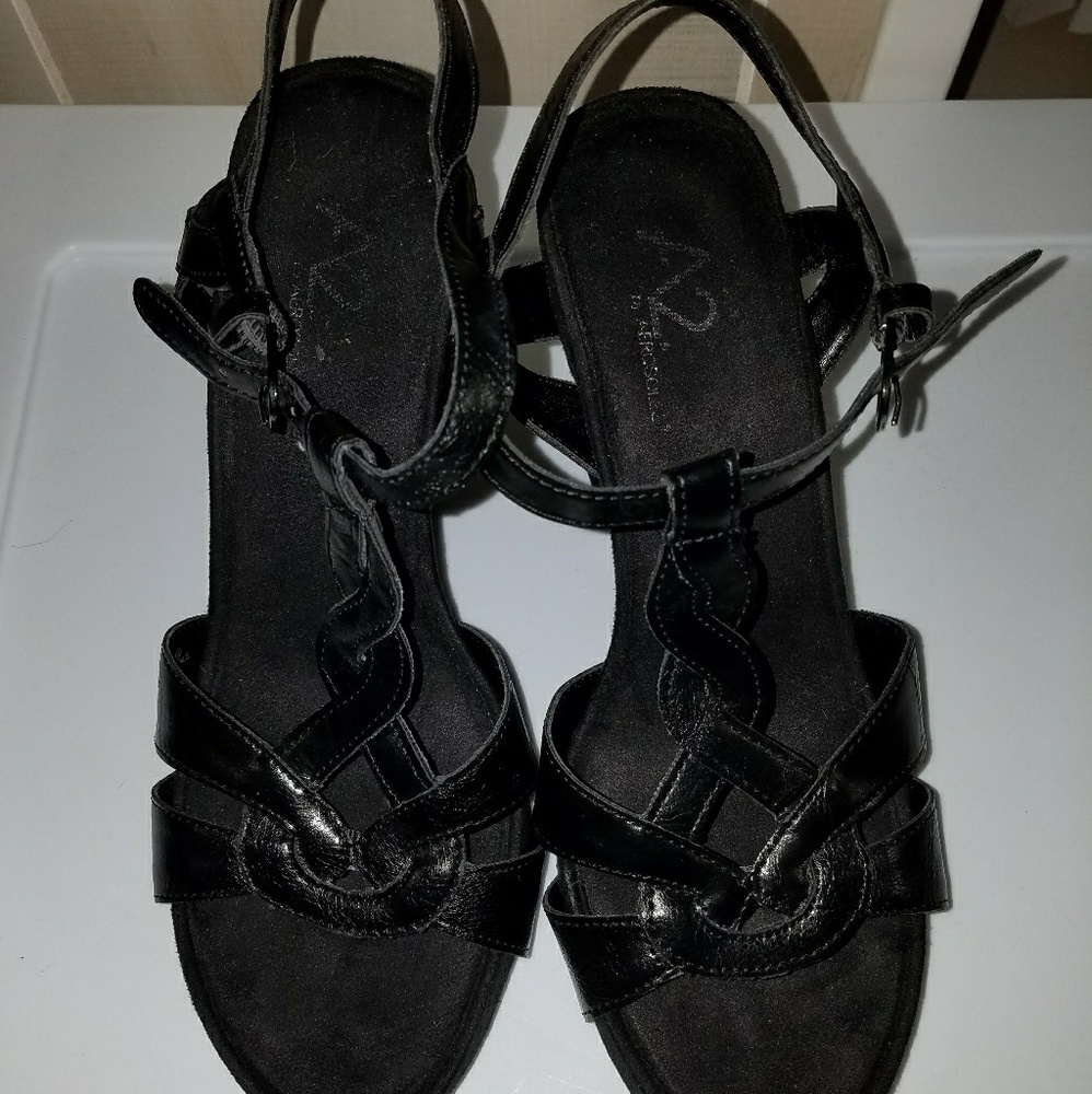 Aerosoles black Wedges