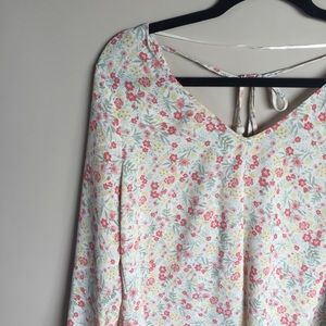 Lauren Conrad Floral Blouse