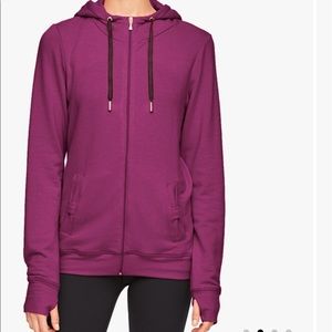 Beyond Yoga &a Kate Spade Fleece hooded jacket